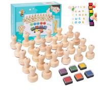 Alphabet Stamps - Spelling Sight Word Fine Motor Learning Toys