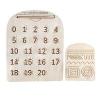 Alphabet Tracing Board - Wooden Letter and Number Learning Activity Board with, Enhances Writing Skills and Focus, Educational Toy for Kids Preschool Classroom Learning Tools