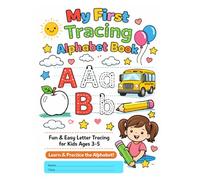 Alphabet Tracing Book: Fun and easy letter tracing for kids age 3 to 5