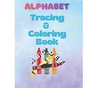 Alphabet Tracing & Coloring Book for Children