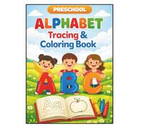 Alphabet Tracing & Coloring Book: Trace, Color & Learn the Alphabets