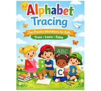 Alphabet Tracing Workbook for Kids: Preschool and Kindergarten Letter Tracing Practice for Ages 3-5