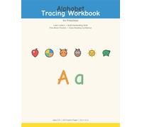 Alphabet Tracing Workbook: Learn Letters • Build Handwriting Skills • Fine Motor Practice • Early Reading Confidence