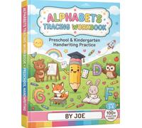 Alphabet Tracing Workbook: Learn to Write Alphabet Letters with Fun Pictures | Preschool Handwriting Practice Workbook for Toddlers, Pre-K & Kindergarten | Uppercase and Lowercase Letter Tracing