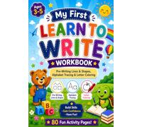 Alphabet Tracing workbook: Pre-Writing Lines & Shapes, Alphabet Tracing, Letter Coloring ages 3-5