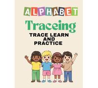 Alphabet Tracing Worksheet: Learn to Trace Letters A-Z | Handwriting Practice for Preschool & Kindergarten Kids Ages 3-6