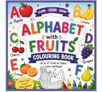 Alphabet With Fruits Colouring