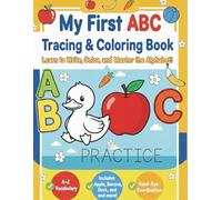 Alphabet Words Tracing & Coloring Book: Trace, Color, & Learn: An Educational Spelling Coloring Book for Kids