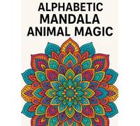 Alphabetic Mandala Animal Magic