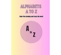Alphabets - Color and Trace