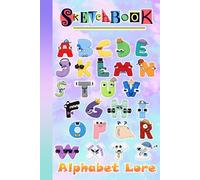 Alphabet's Sketchbook for kids and adults: A Cool Blank Paper Notebook | Thick 100 Pages for Writing and Note | Perfect Gifts for all special occasions in Work Office, Home, School...