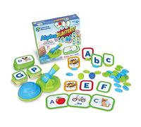 Alphablasters! el Juego de ortografía para Aprender Las Letras de Learning Resources, Juegos didácticos para Interiores, abecedario Juguetes didácticos para niños pequeños y Preescolar, 85 Piezas, 4+