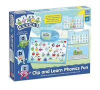 Alphablocks AN25 Clip Phonics - Juguete Divertido para Aprender Sonidos de Letras, dominar el Alfabeto, Hacer Palabras, Habilidades de Lectura, Juego Interactivo y Desarrollo Infantil,