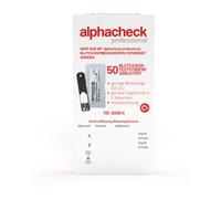 ALPHACHECK 50 tiras de prueba de azúcar en sangre