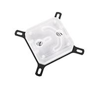 Alphacool 12847 Eisblock XPX Procesador Radiador - Ventilador de PC Latón, Nylon, Negro, Translúcido, 65 mm