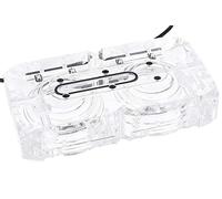 AlphaCool 13312 Eisdecke D5 Dual plexi Top Refrigeración Líquida Bombas
