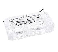 AlphaCool 13312 Eisdecke D5 Dual plexi Top Refrigeración Líquida Bombas