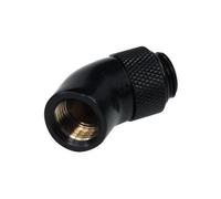 Alphacool 17051 HF 45° G1/4 AG a G1/4 IG Adaptador de Ángulo Negro