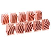 AlphaCool 17426 GPU RAM Copper Heatsinks 10x10mm - 10pcs Refrigeración por Aire Disipadores Pasivos