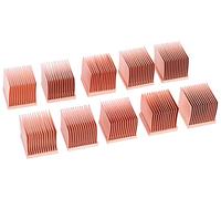 Alphacool 17427 GPU RAM Copper - Refrigerador pasivo (14 x 14 mm, 10 unidades)