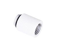 Alphacool 17568 - Cable alargador de carámbanos (20 mm, G1/4 AG a G1/4 IG, conexión de refrigeración por agua), color blanco