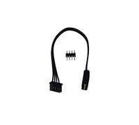 AlphaCool 18603 EIS-Matrix - Cable de conexión para Ventilador (4 Pines, RGB, 10 cm)