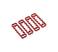 AlphaCool 24782 Eiskamm ALU X14-4mm Red - 4 pcs Modding PC Personalizados Eiskamm