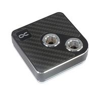 Alphacool Core 1 Carbon - Enfriador de agua para CPU (7,2 cm, 72 x 72 x 26,50 mm)