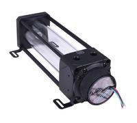 Alphacool Eisbecher Aurora RGB Depósito de Expansión con Bomba de Agua