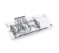 Alphacool Eisblock Aurora GPX-N RTX 3090/3080 Ti HOF mit Placa trasera - Acrílico + níquel