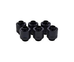 Alphacool Eiszapfen 13/10mm G1/4 Negro Six Pack - Racor