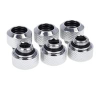 PACK RACORES ALPHACOOL EISZAPFEN HARDTUBE CROMO 6 UNIDADES/13MM/LATON/TUBO RIGIDO 1012835