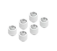 Alphacool Eiszapfen 16/10 mm Anschraubt?lle G1/4, 6-Pack - wei?