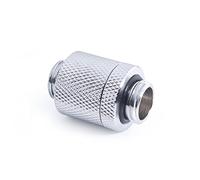 Alphacool ES D-Plug 20mm M-M Cromado