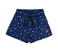 ALPHADVENTURE - Bañador Niño, Ideal para el Verano, la Playa y la Piscina Bañador Natación Gloniz con Estamapado de Playero - Tallas Desde los 6 a los 14 años, Color Azul Marino.