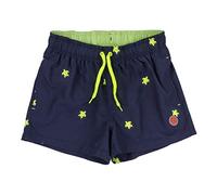 ALPHADVENTURE - Bañador Niño, Ideal para el Verano, la Playa y la Piscina Bañador Natación Kelone con Estamapado de Tortugas - Tallas Desde los 6 a los 14 años, Color Azul Marino.