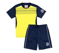 ALPHADVENTURE - Conjunto Deportivo Niño, Chándal de 2 Piezas, Set Camiseta Manga Corta con trasera en microperforada y Pantalón Corto con bolsillos - Tallas de 6 hasta 14 años