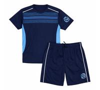 ALPHADVENTURE - Conjunto Deportivo Niño, Chándal de 2 Piezas, Set Camiseta Manga Corta y Pantalón Corto con bolsillos - Tallas de 6 hasta 14 años