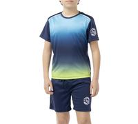ALPHADVENTURE - Conjunto Deportivo Niño, Chándal de 2 Piezas, Set Camiseta Manga Corta y Pantalón Corto para Hacer Deporte - Tallas de 6 hasta 14 años