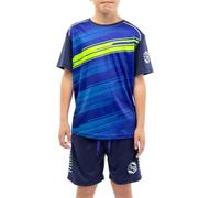 ALPHADVENTURE - Conjunto Deportivo Niño, Chándal de 2 Piezas, Set Camiseta Manga Corta y Pantalón Corto para Hacer Deporte - Tallas de 6 hasta 14 años