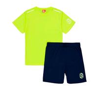 ALPHADVENTURE - Conjunto Deportivo Niño, Chándal de 2 Piezas, Set Camiseta Manga Corta y Pantalón Corto para Hacer Deporte - Tallas de 6 hasta 14 años