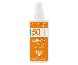 Alphanova Organic Sun Spray Solar Ecoresponsable SPF50 Bio 125ml
