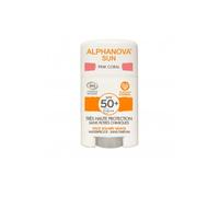 Alphanova Sun Bio Stick Facial SPF50+ Color Rosa 12g