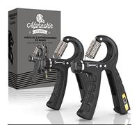 ALPHASKIN© Hand Grip, accesorios para gym, Fortalecedores de Mano para Entrenar el Agarre, la Fuerza de Los Dedos, la muñecas, el Antebrazos Fortalecer, Juego de 2 o 5