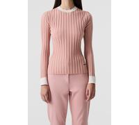 AlphaTauri Fonelo V1.y9.01 Pullover Pink Mist/chalk Talla: M | Sudaderas con Capucha Outlet | Mujer | Rosa