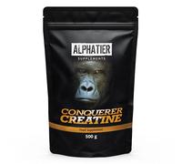 Alphatier Creatina Monohidrato 500 g Creapure - Creatina en Polvo - alta Dosis + vegan - Fitness - Creatine monohydrate Powder