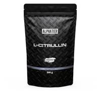 Alphatier L-Citrulina Malato Polvo 500 g - alta Dosis vegano + puro - L-Citrulina Malato DL 2:1 Polvo - de Fermentación vegetal