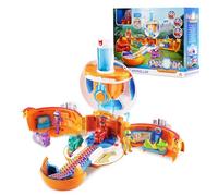 PETRONIX Defenders 3 en 1 Headquarter Transformer Playset, Figura de Juego transformable, Juguete Transformer para niños y niñas a Partir de 3 años, EU820410