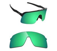 Alphax Lentes de repuesto polarizadas para gafas de sol Oakley Sutro Lite OO9463, reducción de deslumbramiento, corte de precisión, Espejo verde esmeralda