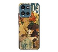 Alphonse Mucha Bieres De La Muse Funda Carcasa Case para Motorola Moto G (2026), G Play (2026)